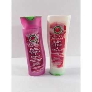 Herbal Essences Hydra-Licious & Silky Boost Shampoo & Conditioner Lot Of 2